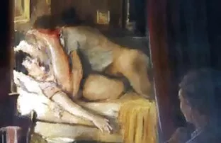 XXX Ragazza video amatoriali nonne va giù con un grosso cazzo di gomma